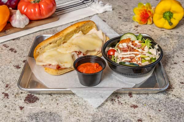 Ham, Turkey & Cheese Sandwich