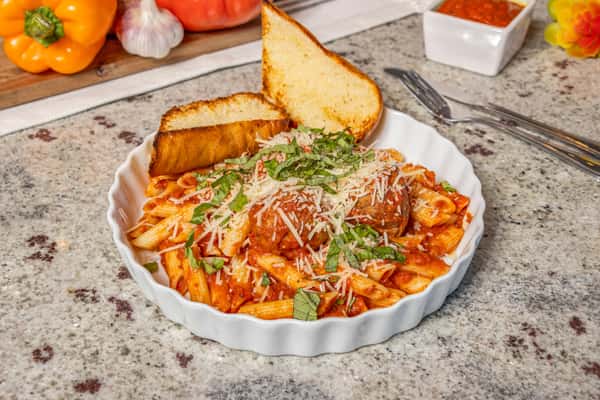 Penne with Meatballs