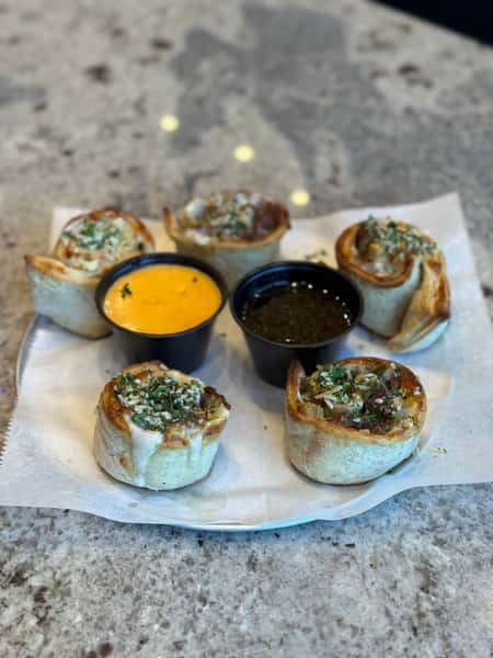 Spicy Beef Rolls