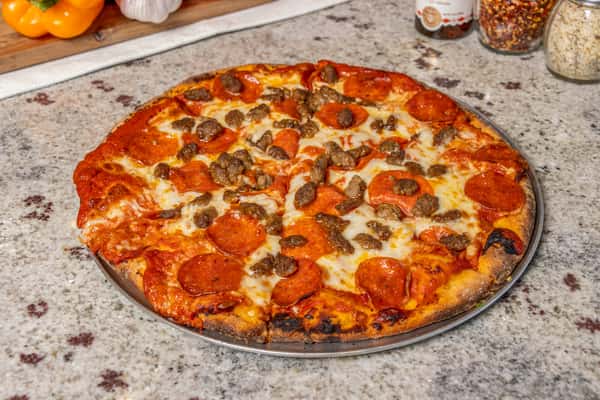 Sausage & Pepperoni Gluten Free Crust