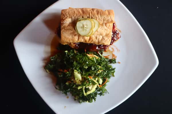 Fried Pork Chop Sandwich