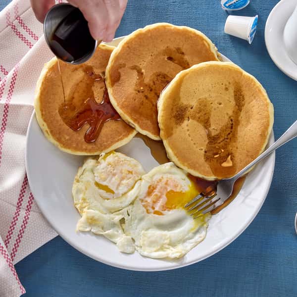 Two Country Fresh Eggs & Side