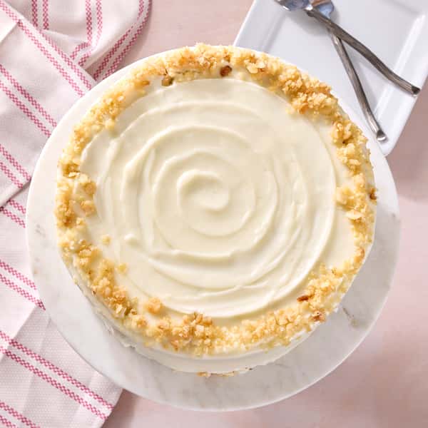 Macadamia Nut Carrot Cake