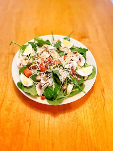 Spinach Salad GlutenFree Midtown Cafe & Dessertery
