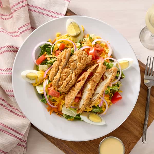 Crispy Chicken Tender Salad
