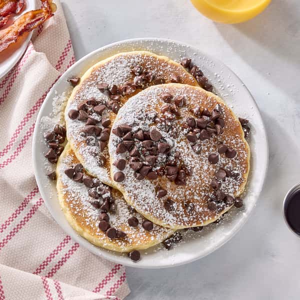 Swiss Chocolate Chip Pancakes