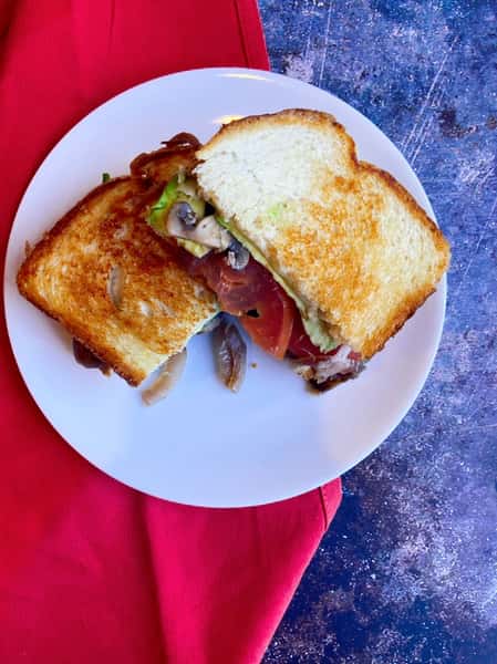 Loaded Veggie Grilled Cheese