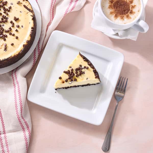 Chocolate Chip Cheesecake Slice