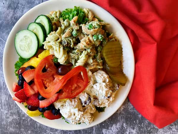 Tri-Salad Plate