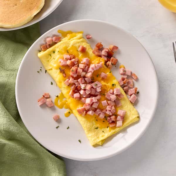 Ham & Cheddar Omelette