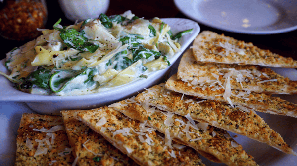 ARTICHOKE SPINACH DIP