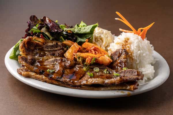Grilled Kalbi Short Ribs Plate