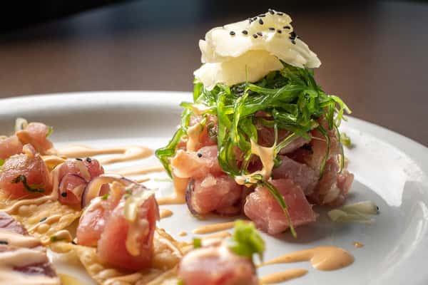 Ahi Poke Trio.