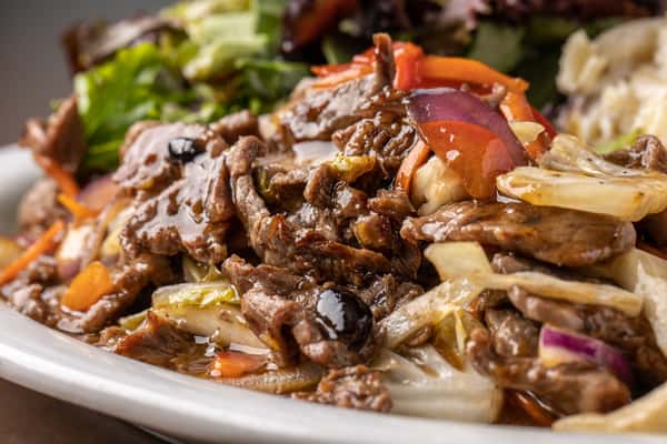 Korean Style "Shaken" Beef Plate