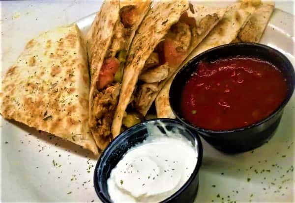 Cajun Chicken Quesadilla