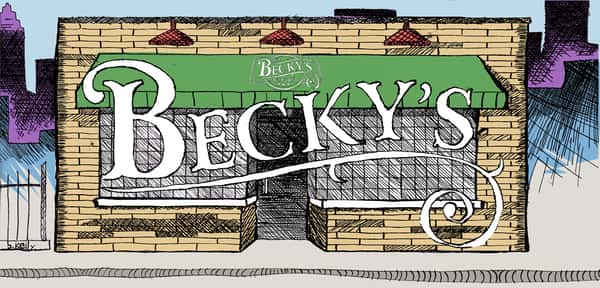 beckys storefront illustration