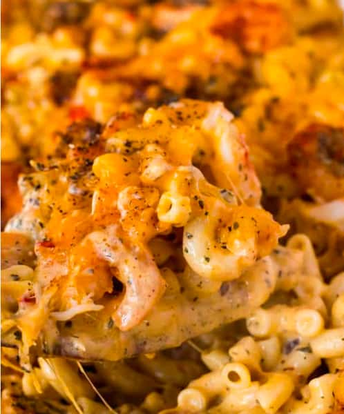 Southern Seafood Mac and Cheese