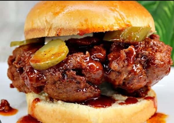 KOREAN BBQ CHICKEN SANDWICH