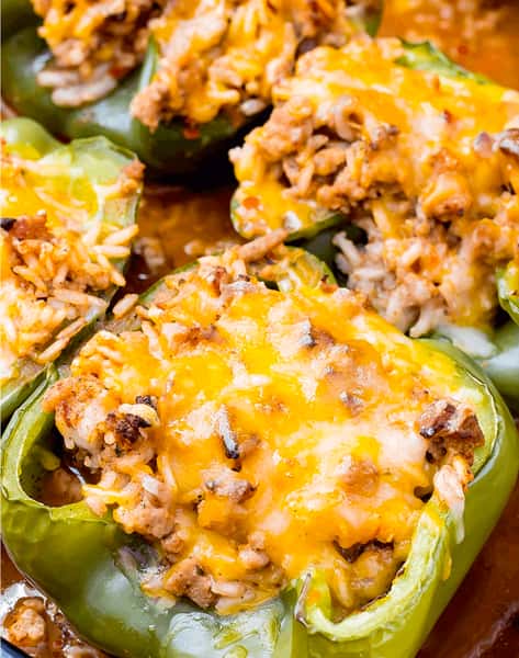 Stuffed Green Peppers