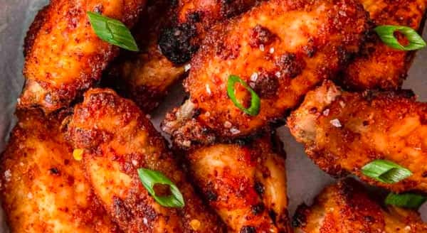 Baked Chicken Wings (6)
