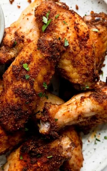 Spicy Dry Rub Wings/ spicy tenders