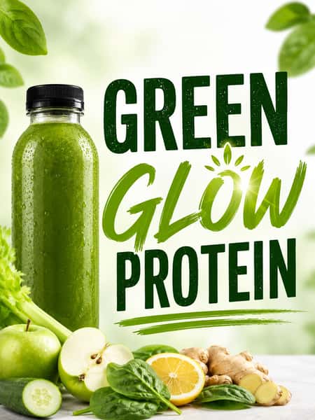 🥬 Green Glow Protein Juice