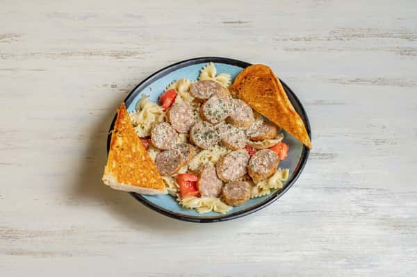 The med Pasta alla pandeli