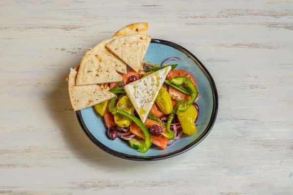 The Med Horiatiki salad