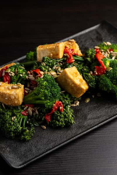 Broccolini & Crispy Tofu