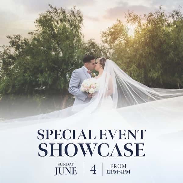 special event showcase information two people kissing