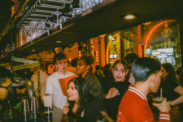 busy bar area
