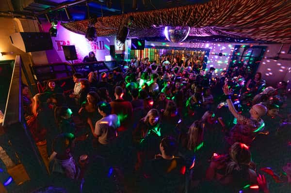 busy dancefloor
