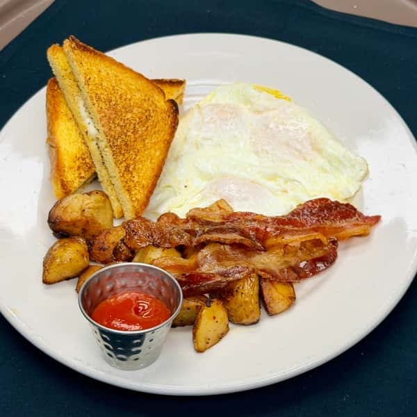 Classic Breakfast w/ Three Eggs