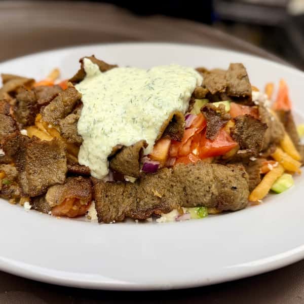 Greek (Loaded) Fries