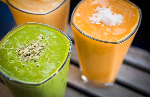 Several smoothies
