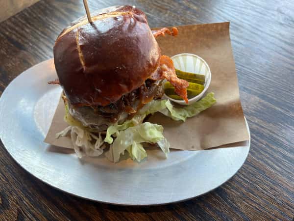 Rising Eagle Pub Burger