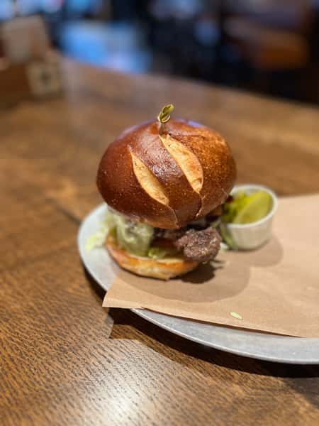 Rising Eagle Pub Burger