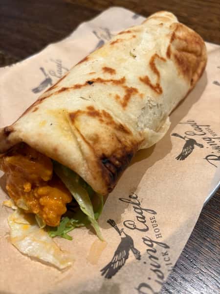 Crispy Buffalo Shrimp Wrap