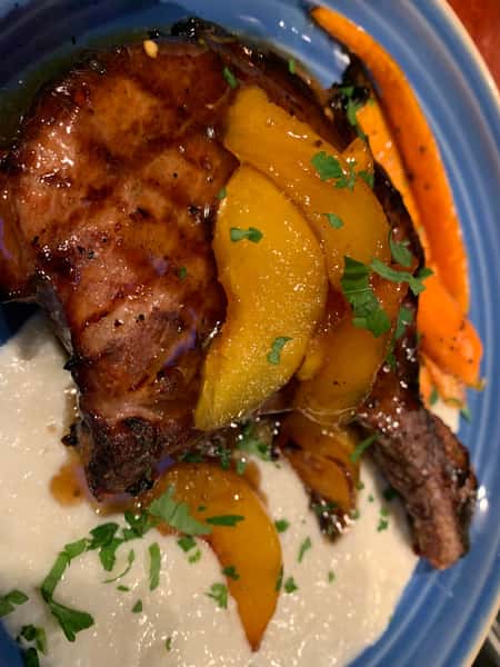 10 oz Bone-In Pork Chop Dinner