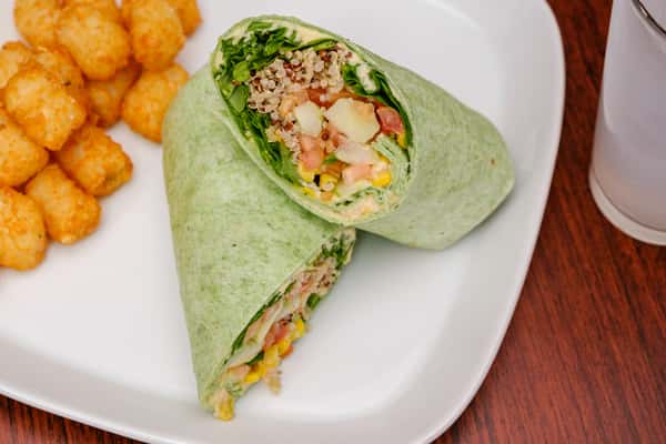 Super Veggie Wrap (Paired with Spinach Sheet)