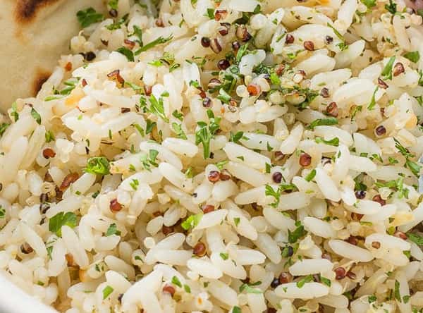 White Rice & Quinoa Tray (Feeds 8-10)