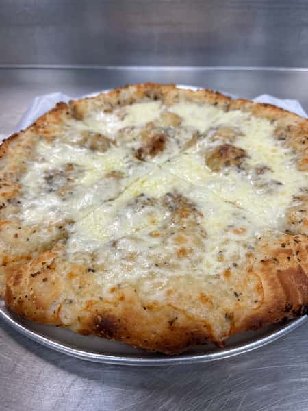 White Sicilian Pizza