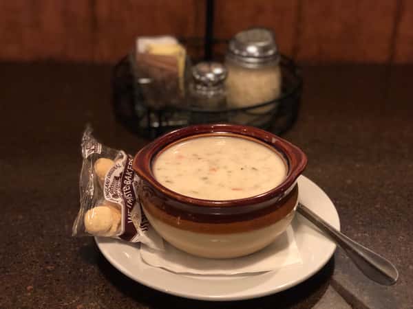 Our Famous New England Clam Chowder