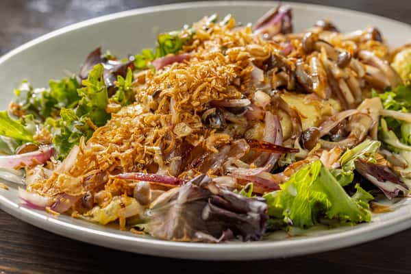 Egg Mushroom Salad