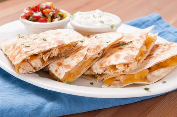quesadillas
