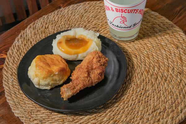 kids leg meal