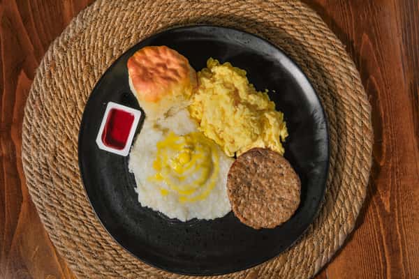 breakfast plate