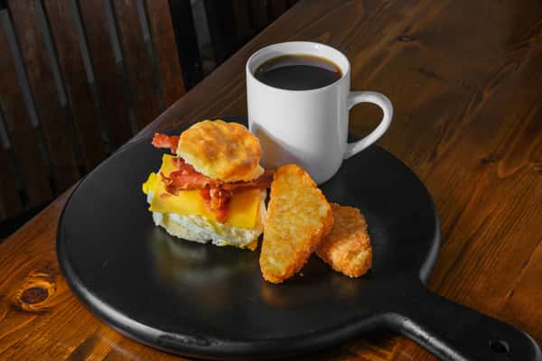 bacon egg cheese biscuit combo