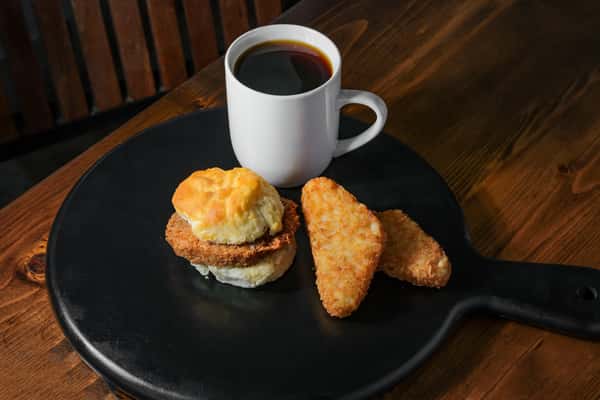 Salmon Biscuit Combo