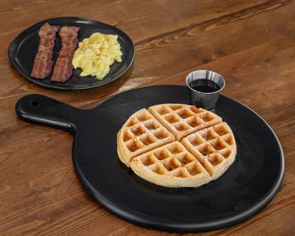 Waffle Bacon Plate